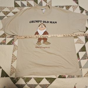 Vintage Disney Snow White Dwarf Grumpy “Grumpy Old Man” T-Shirt Unisex XL Large
